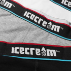 ICECREAM Men's Classic Boxer Short 3-Pack in Black/Grey/White
