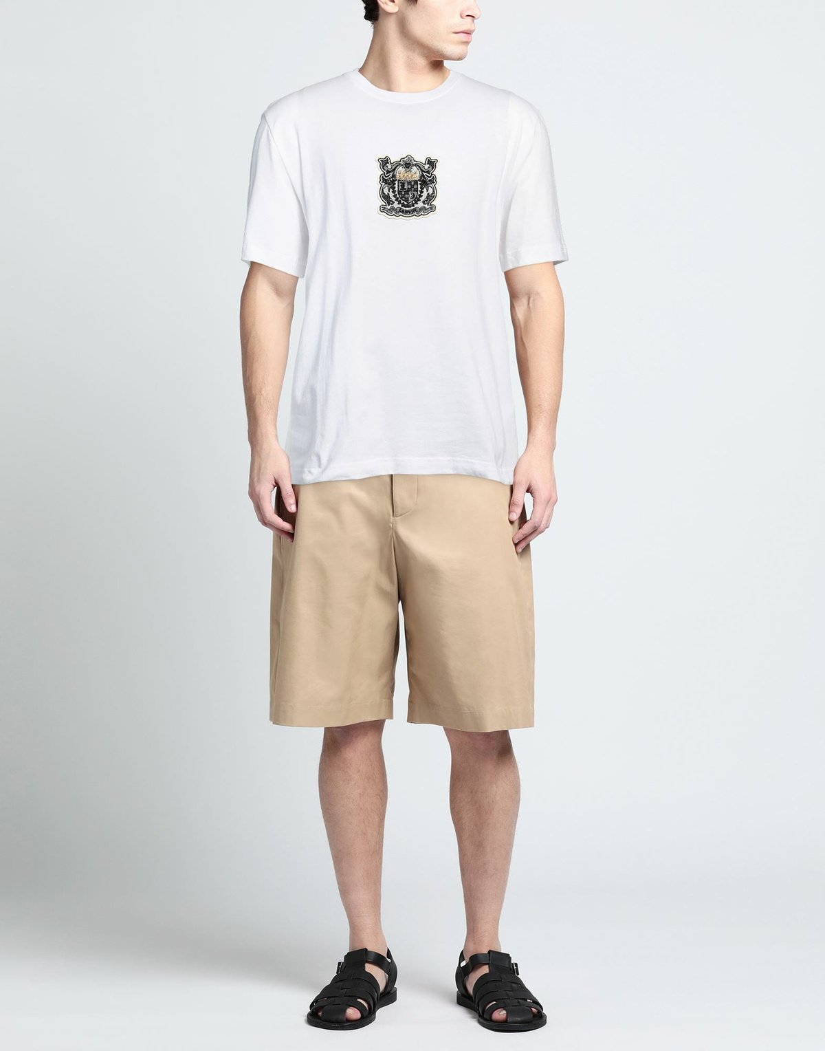 Lanvin Mens T-shirt in White