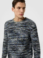 Missoni - Wool and viscose pullover with 3D texture, Men, Multicoloured