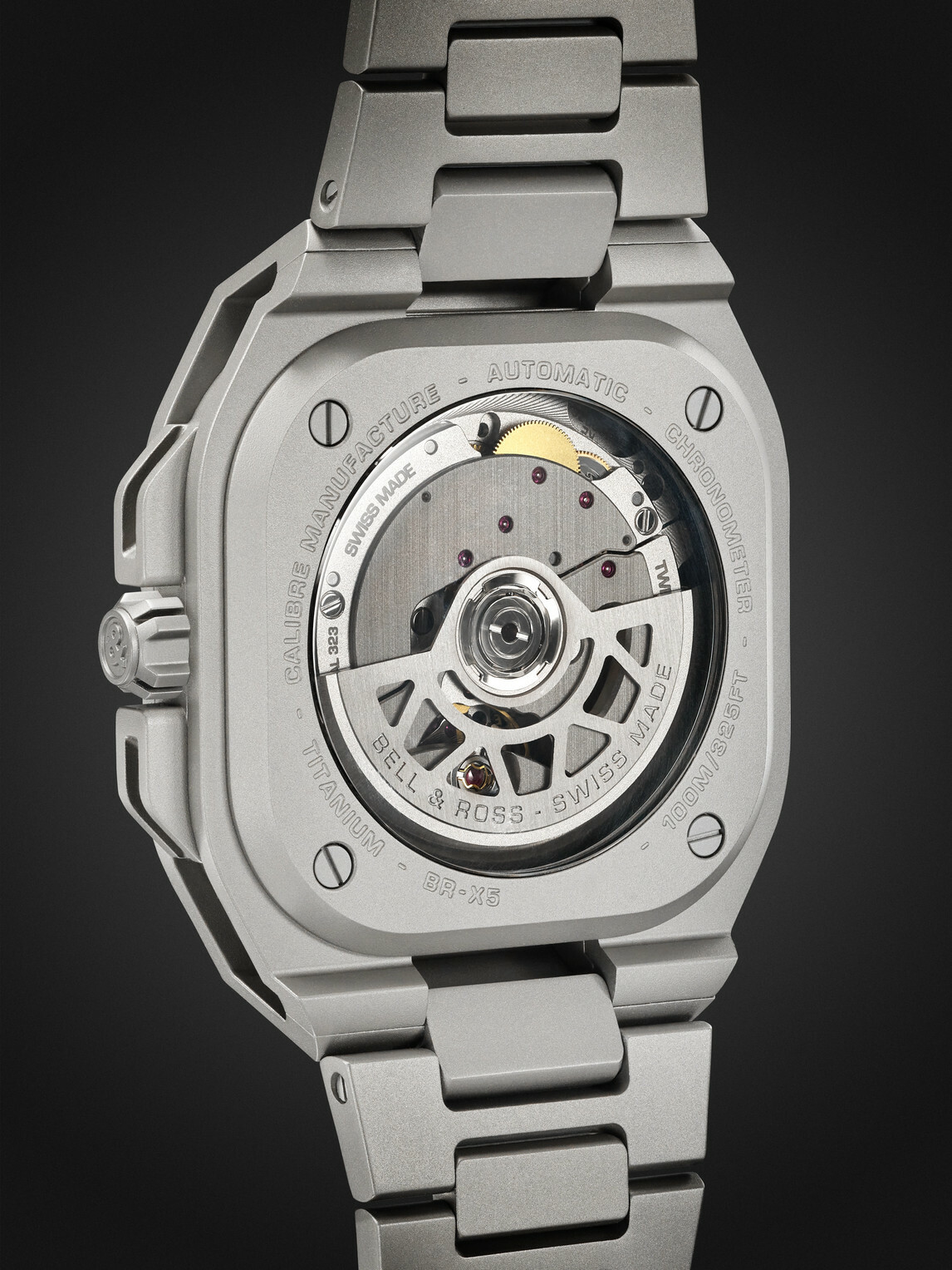 Bell & Ross - BR-X5 Automatic Chronometer Titanium Watch, Ref. BRX5R-BL-TI/STI