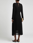 Manila Grace Womens Maxi dress in Black