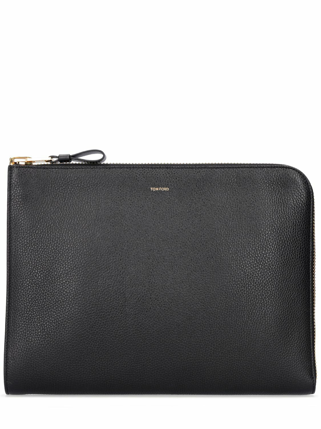 TOM FORD - Leather Logo Pouch TOM FORD