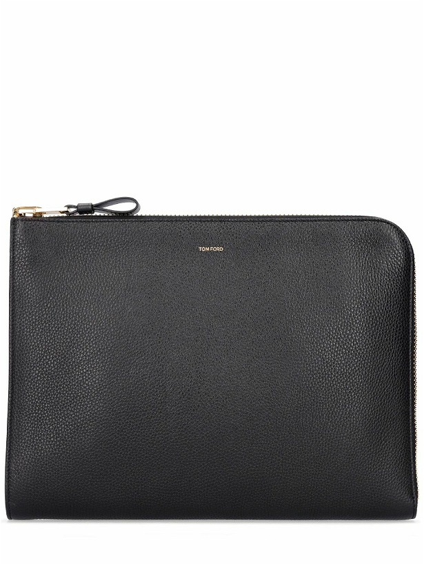 Photo: TOM FORD - Leather Logo Pouch