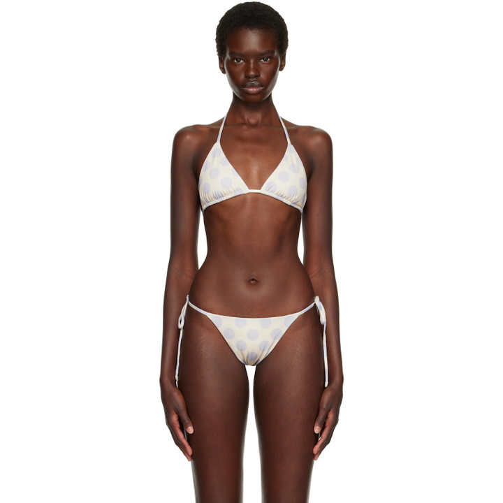 Photo: Belle Anna Yellow Estelle Bikini Top