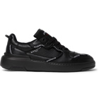GIVENCHY - Wing Logo-Print Full-Grain Leather Sneakers - Black
