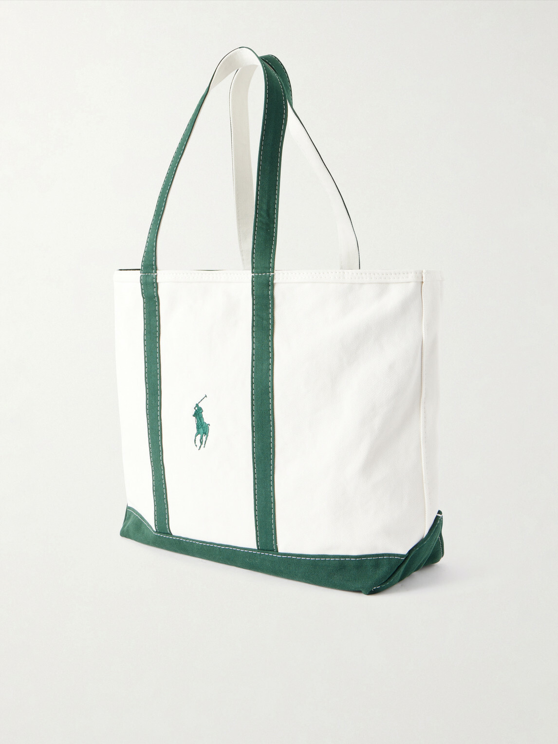 Polo Ralph Lauren - Wimbledon Embroidered Large Cotton Tote Bag