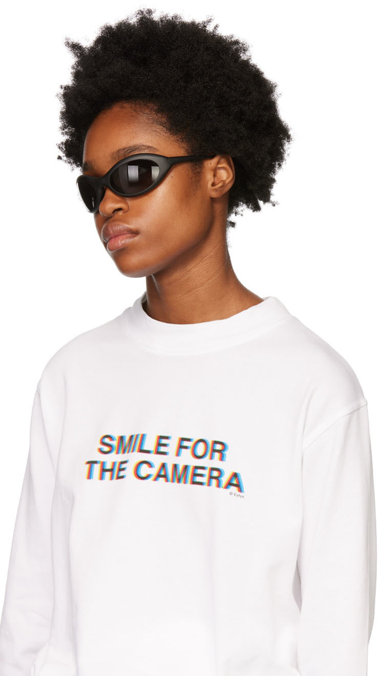 EYTYS SSENSE Exclusive Black Blaze Sunglasses