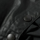 Barbour Men's Waxed Cotton Plain Hood in Black