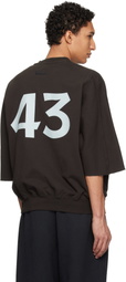 Fear of God Brown '43' Cut Sleeve Sweatshirt