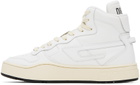 Diesel White S-Ukiyo Mid X Sneakers