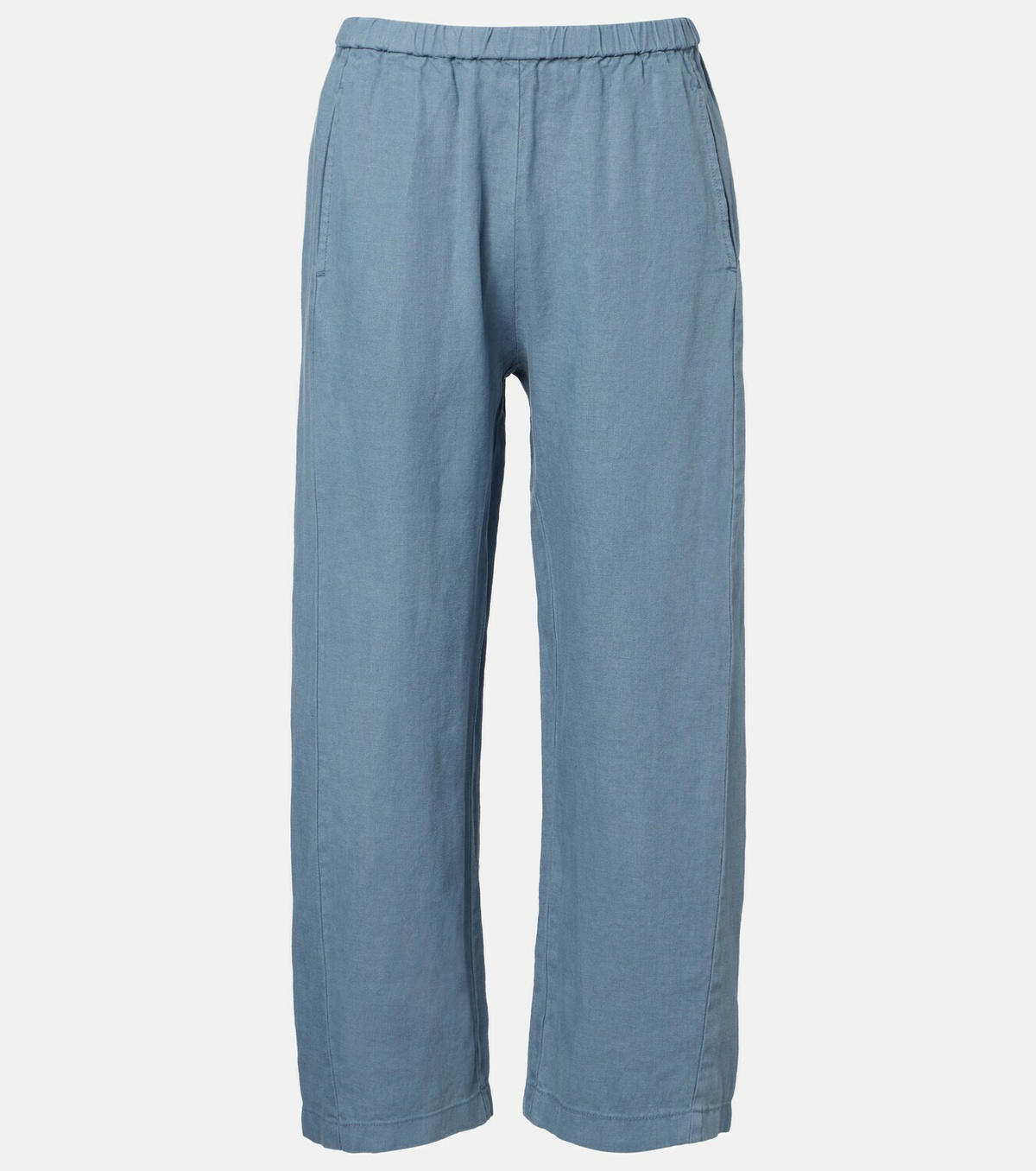 Velvet Celine linen wide-leg pants