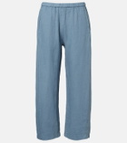 Velvet Celine linen wide-leg pants