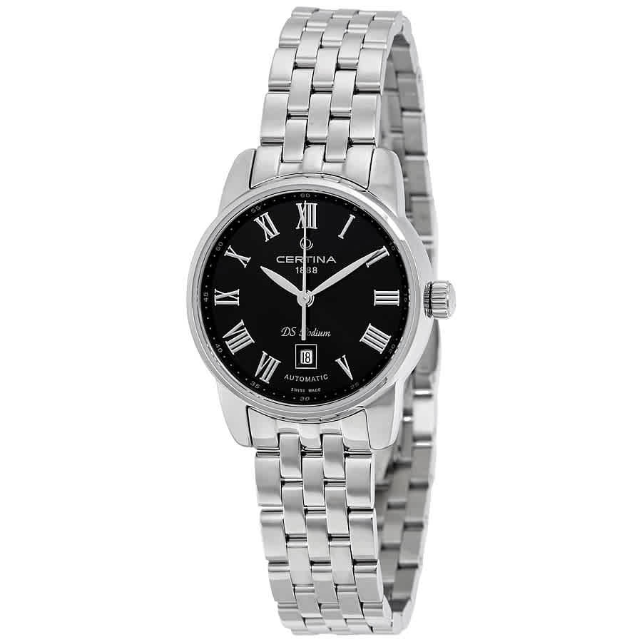 Certina DS Podium Automatic Black Dial Ladies Watch C001.007.11.053.00