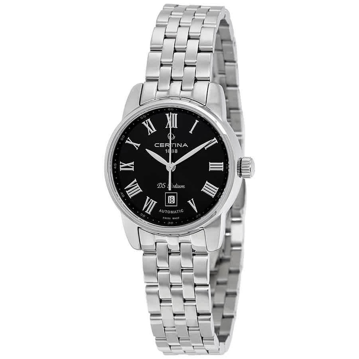 Photo: Certina DS Podium Automatic Black Dial Ladies Watch C001.007.11.053.00