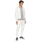 Tom Ford White Full-Zip Sweatshirt