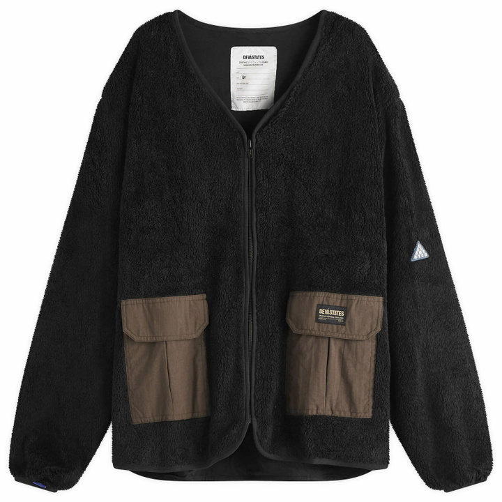 Photo: Deva States Men's Overcast Fleece Jacket in Black
