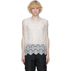 Palomo Spain White Lace Rio Tank Top