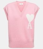 Ami Paris Ami de Cœur wool vest