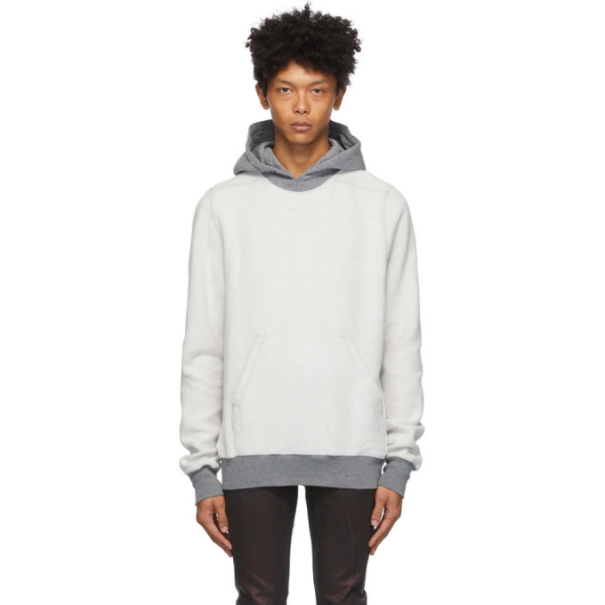 Photo: Rick Owens Drkshdw Reversible Grey Granbury Hoodie