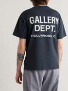 Gallery Dept. - Souvenir Logo-Print Cotton-Jersey T-Shirt - Blue