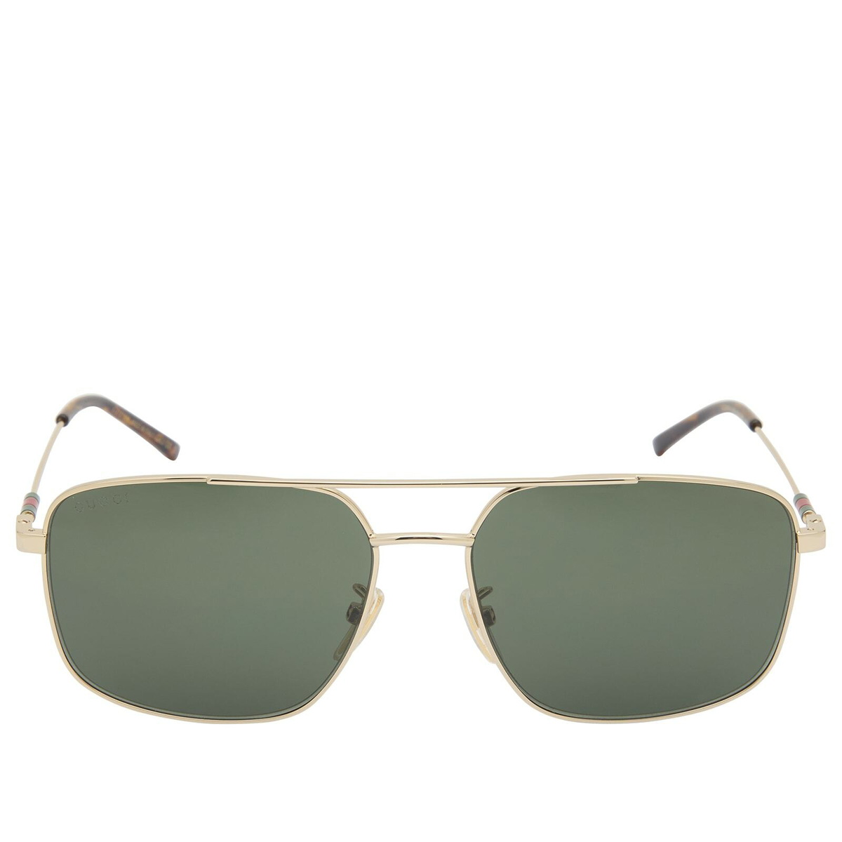 Gucci Men's GG2096SA Sunglasses in Gold/Green 