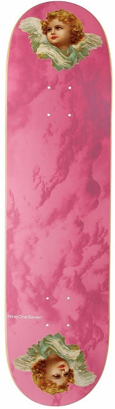 Photo: Call me 917 Pink Guardian Slick Skateboard Deck