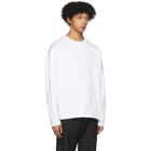 Moncler Genius 2 Moncler 1952 White Logo Patch Long Sleeve T-Shirt