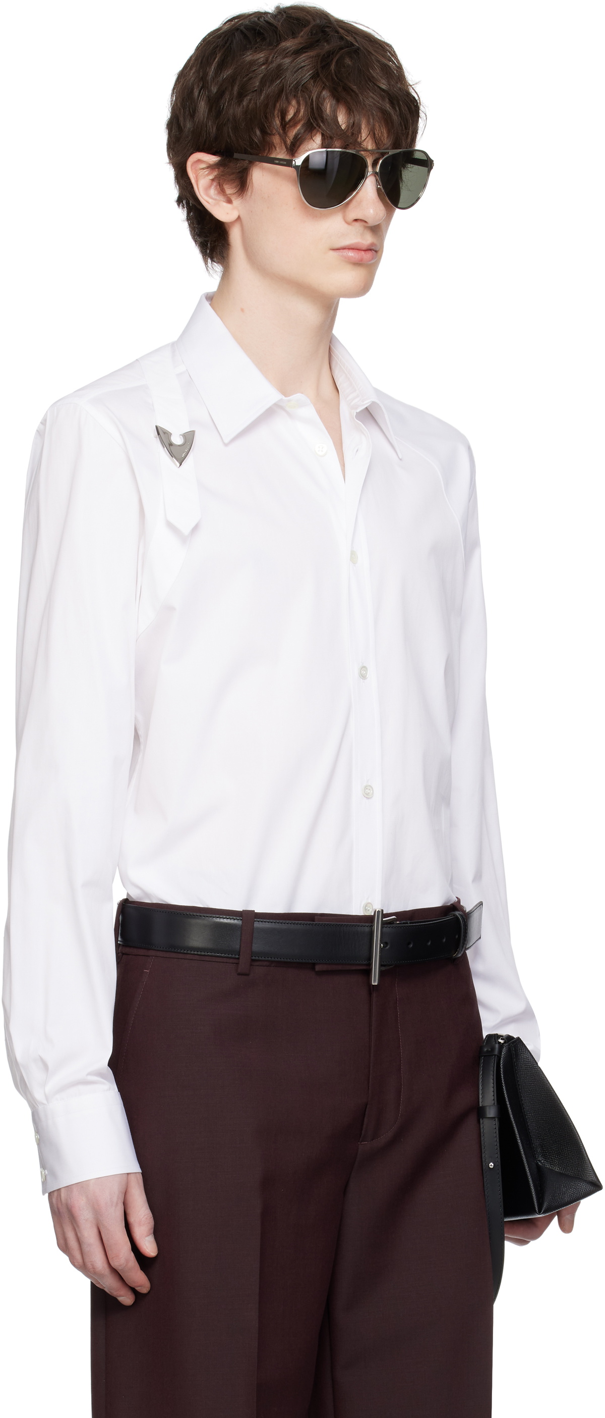 McQueen White Arrow Harness Shirt