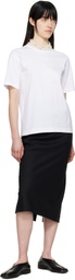 Carven Black Graine de Poudre Maxi Skirt
