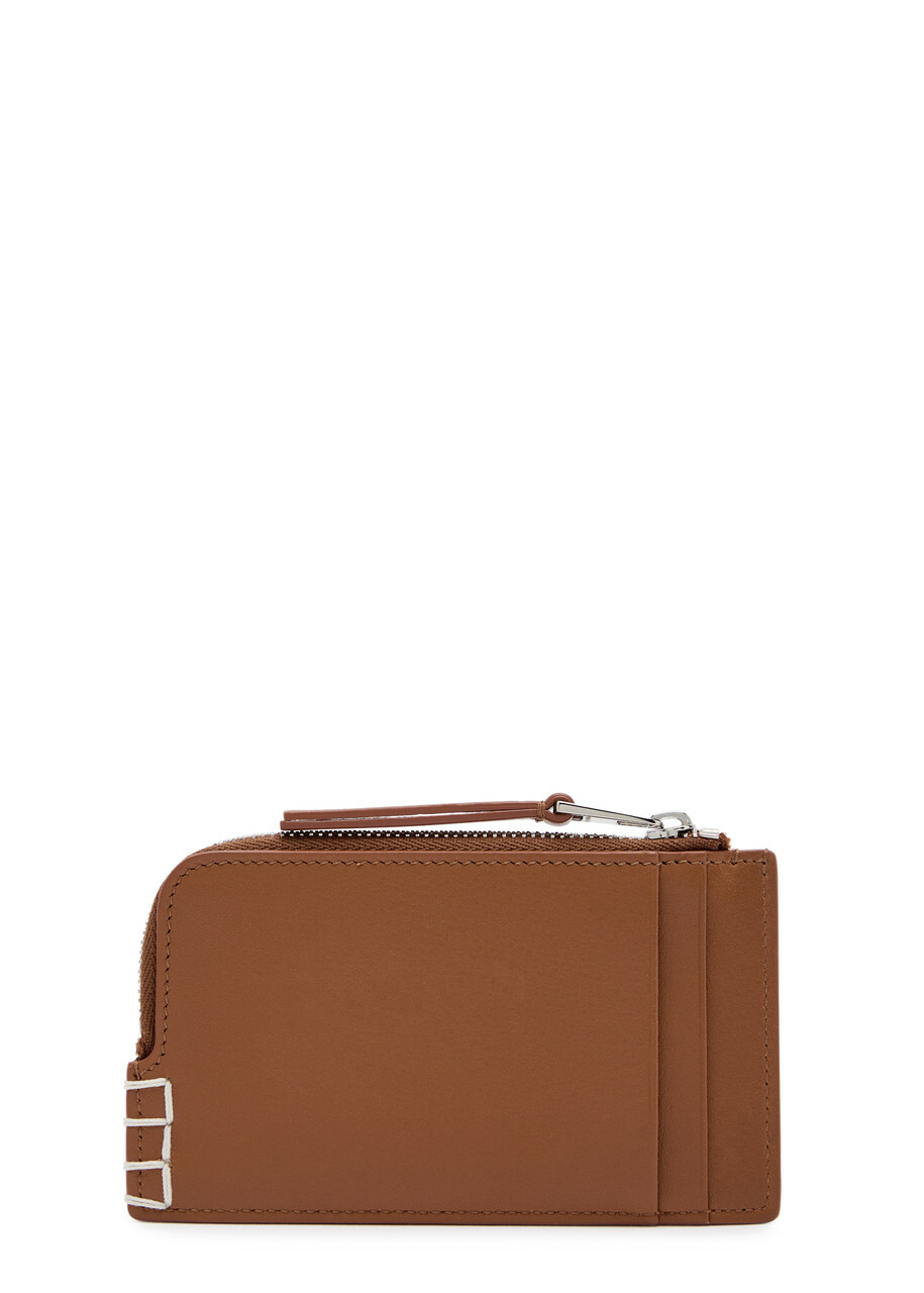 JW Anderson Loafer Leather Wallet - Tan - One Size