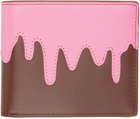 ICECREAM Pink & Brown Drippy Wallet