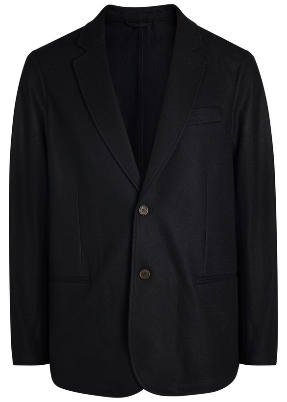 Photo: Emporio Armani Wool Blazer Navy