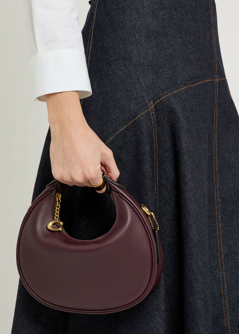 Coach Jonie Leather Shoulder bag - Purple - One Size