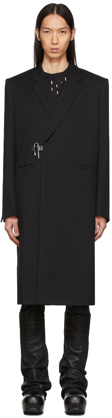 Photo: Givenchy Black Padlock Coat