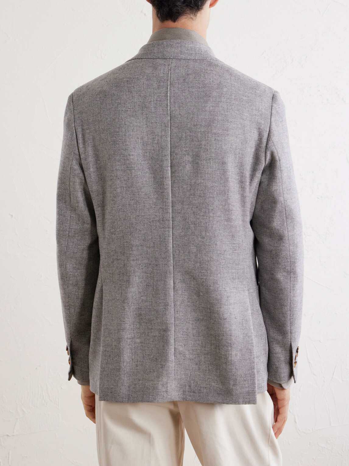 De Petrillo - Posillipo Wool and Cashmere-Blend Blazer - Gray