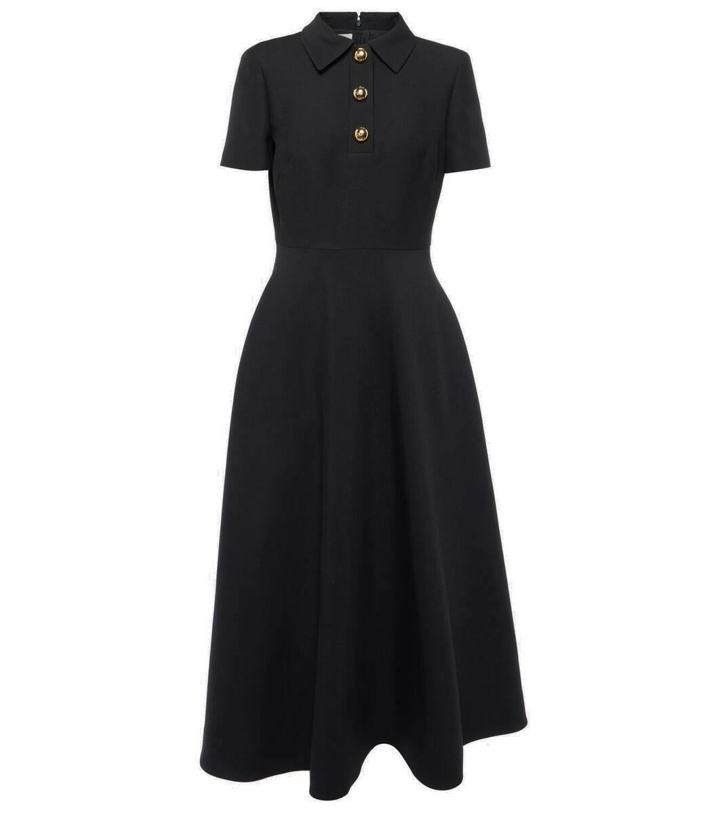 Photo: Valentino Crepe Couture A-line midi dress