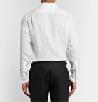 Favourbrook - Bib-Front Linen Shirt - White