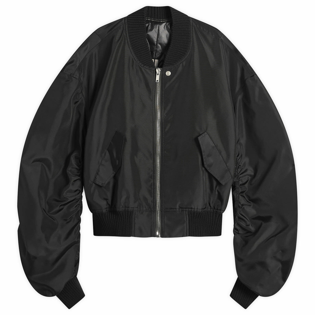Rick Owens Black IES Bomber Jacket Rick Owens