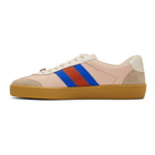 Gucci Pink and Beige G74 Sneakers