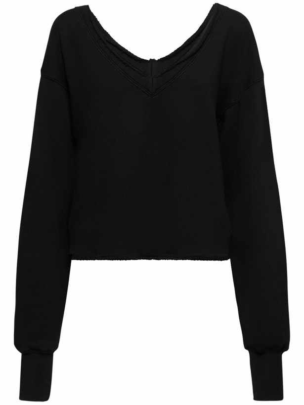 Photo: LES TIEN - Double V Roll Neck Sweatshirt