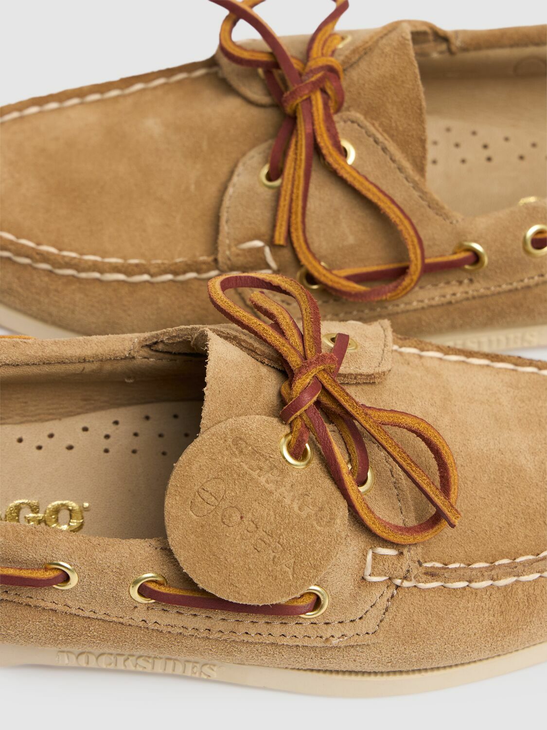 SEBAGO Portland Artisan Suede Boat Shoes