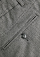 Canali Tapered-leg Stretch-wool Trousers Light Grey