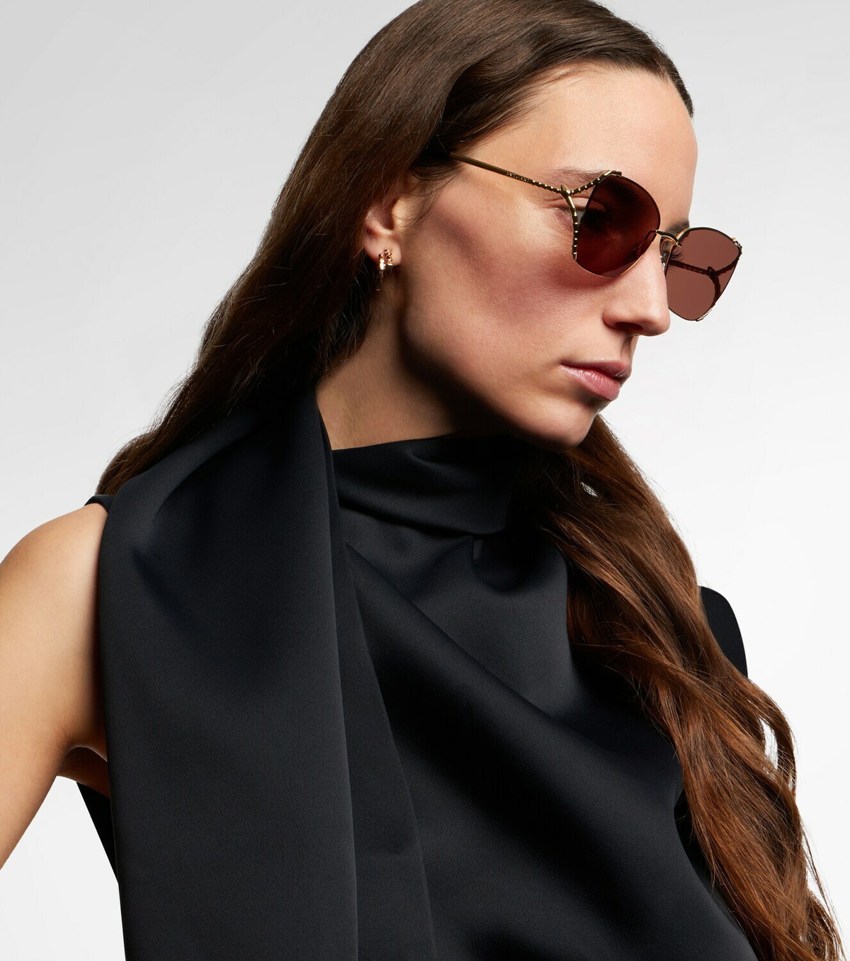 Bvlgari Serpenti Viper cat-eye sunglasses