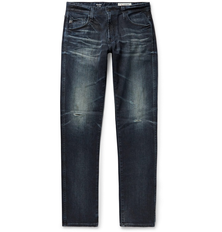Photo: AG Jeans - Dylan Skinny-Fit Stretch-Denim Jeans - Blue
