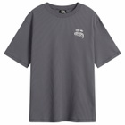 Karma8a Men's Rive Gaufre T-Shirt in Charcoal