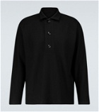Winnie New York Oversized long-sleeved polo shirt