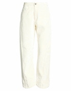 Jil Sander Womens Pants Cream