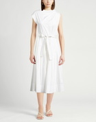 Peserico Womens Midi dress in White