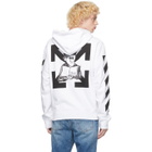 Off-White White Pencil Arch Hoodie