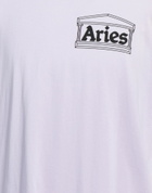 Aries Mens T-shirt in Lilac